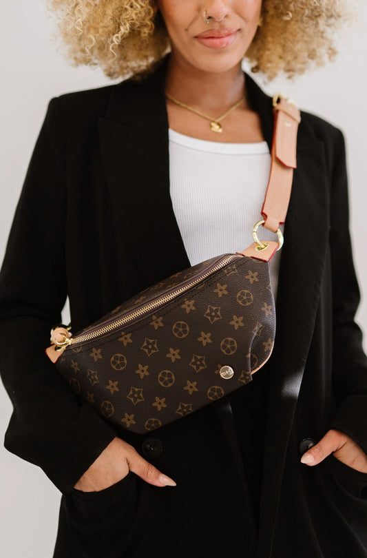 Lydia Designer Crossbody Belt Bag