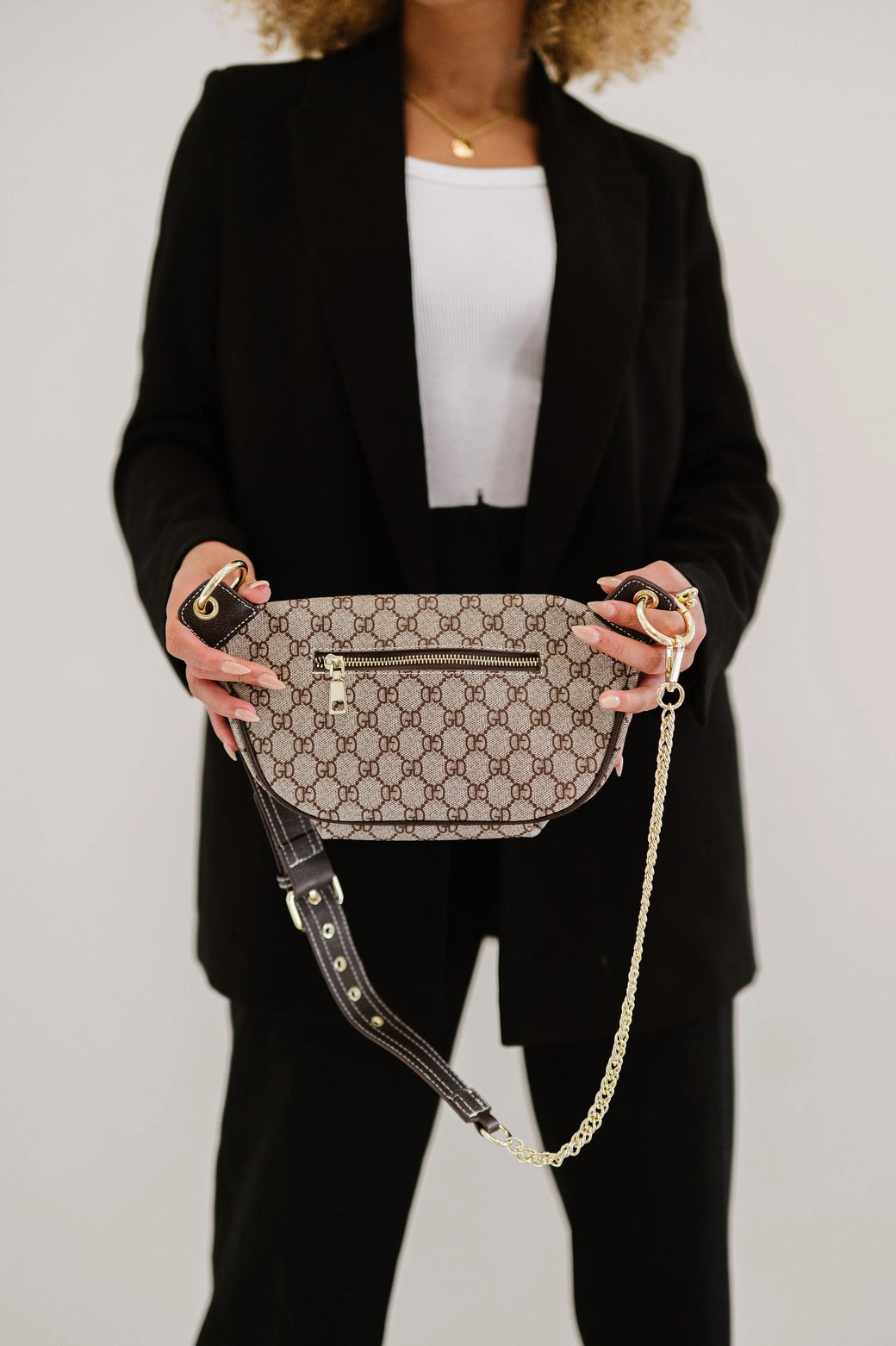 Lydia Designer Crossbody Belt Bag
