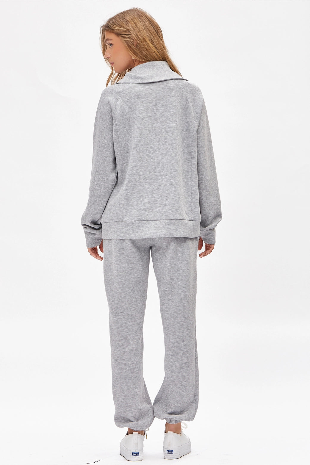 Quarter Zip Pullover + Jogger Modal Travel Set