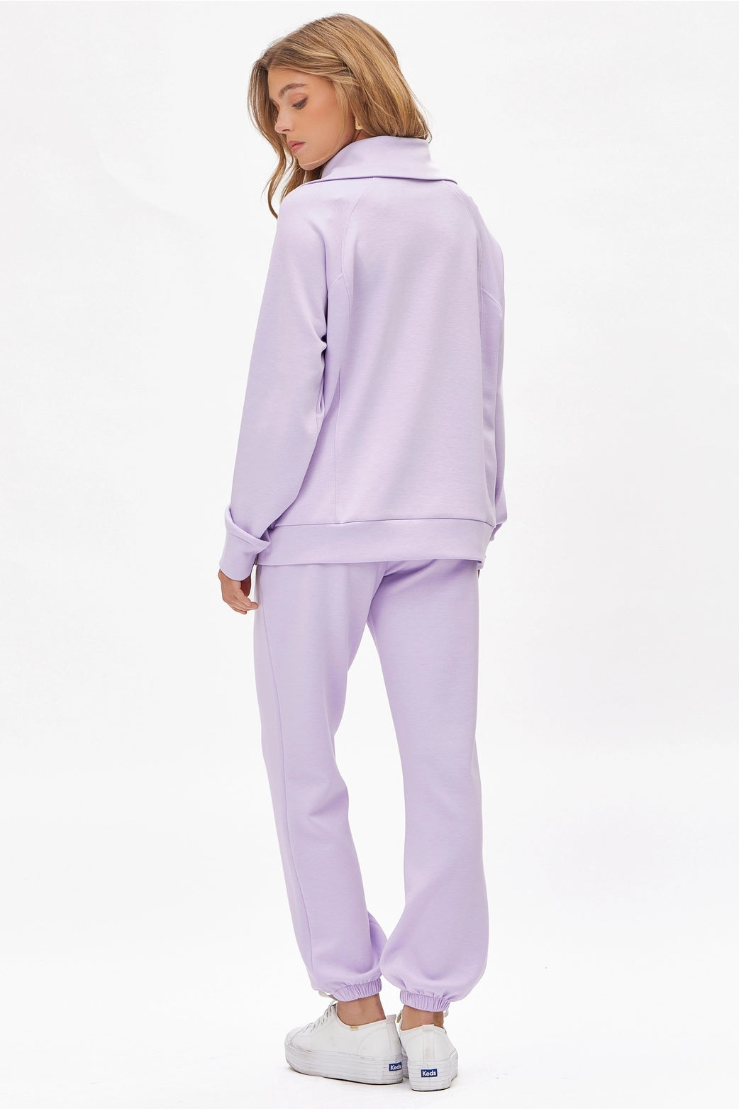Quarter Zip Pullover + Jogger Modal Travel Set