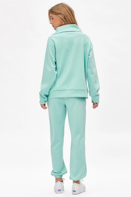 Quarter Zip Pullover + Jogger Modal Travel Set
