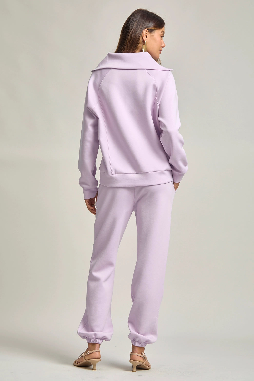 Quarter Zip Pullover + Jogger Modal Travel Set